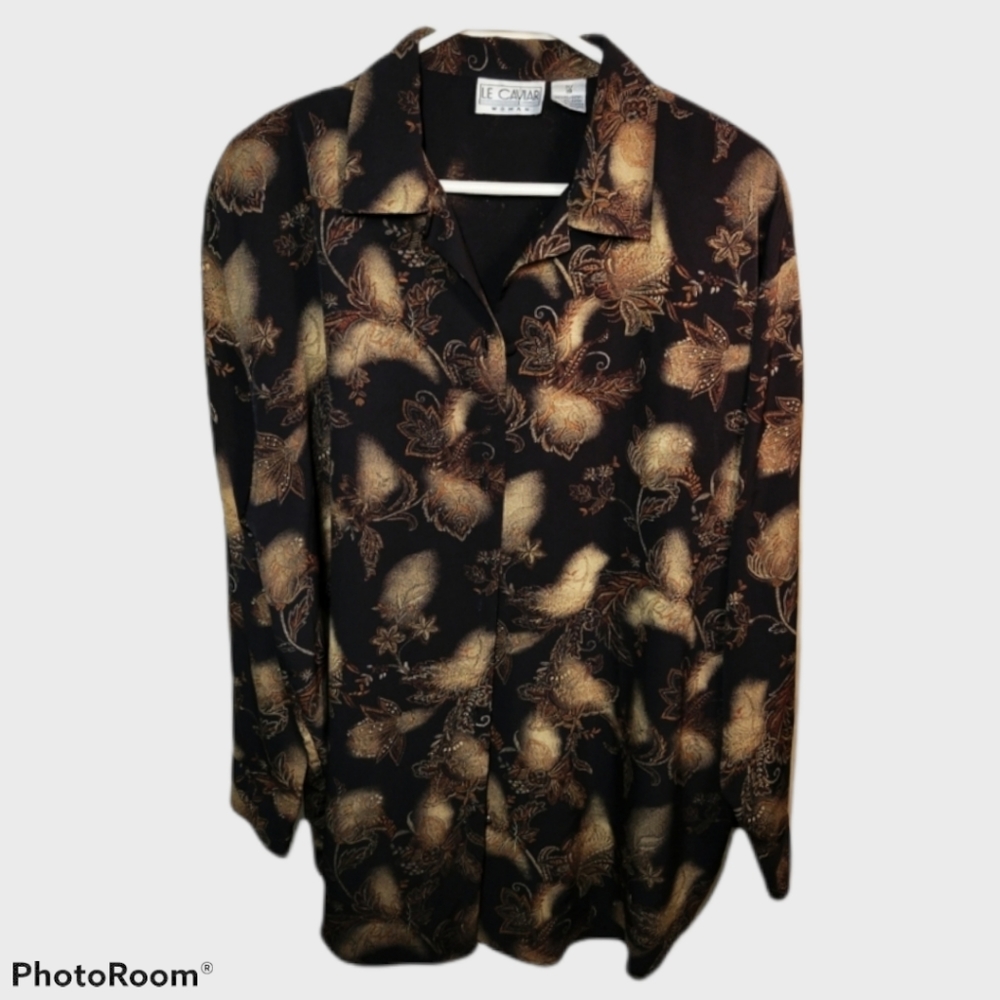 Lr caviar blouse